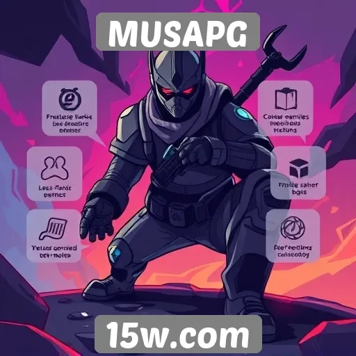 Recursos e funcionalidades do site MUSAPG